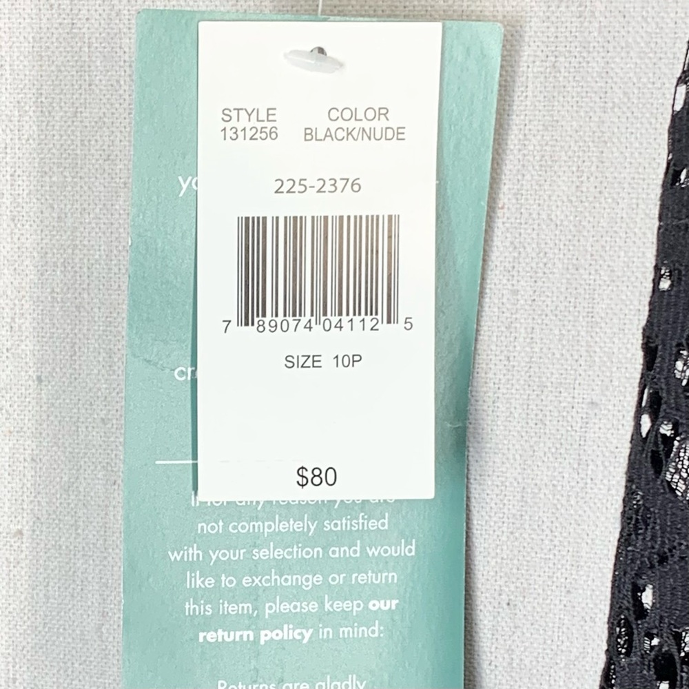 RN‎ Studio~NWT~Women's Elegant Black Lace Party/Cocktail Midi Dress~Sz 10P - Picture 13 of 15